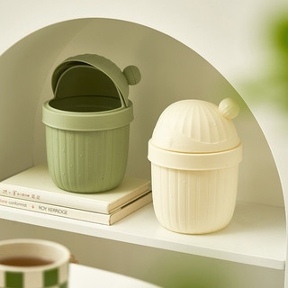 T&T0012 Thùng đựng rác mini hình xương rồng để bàn