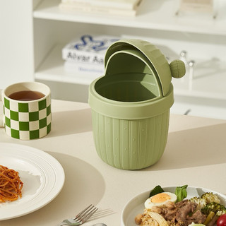 T&T0012 Thùng đựng rác mini hình xương rồng để bàn