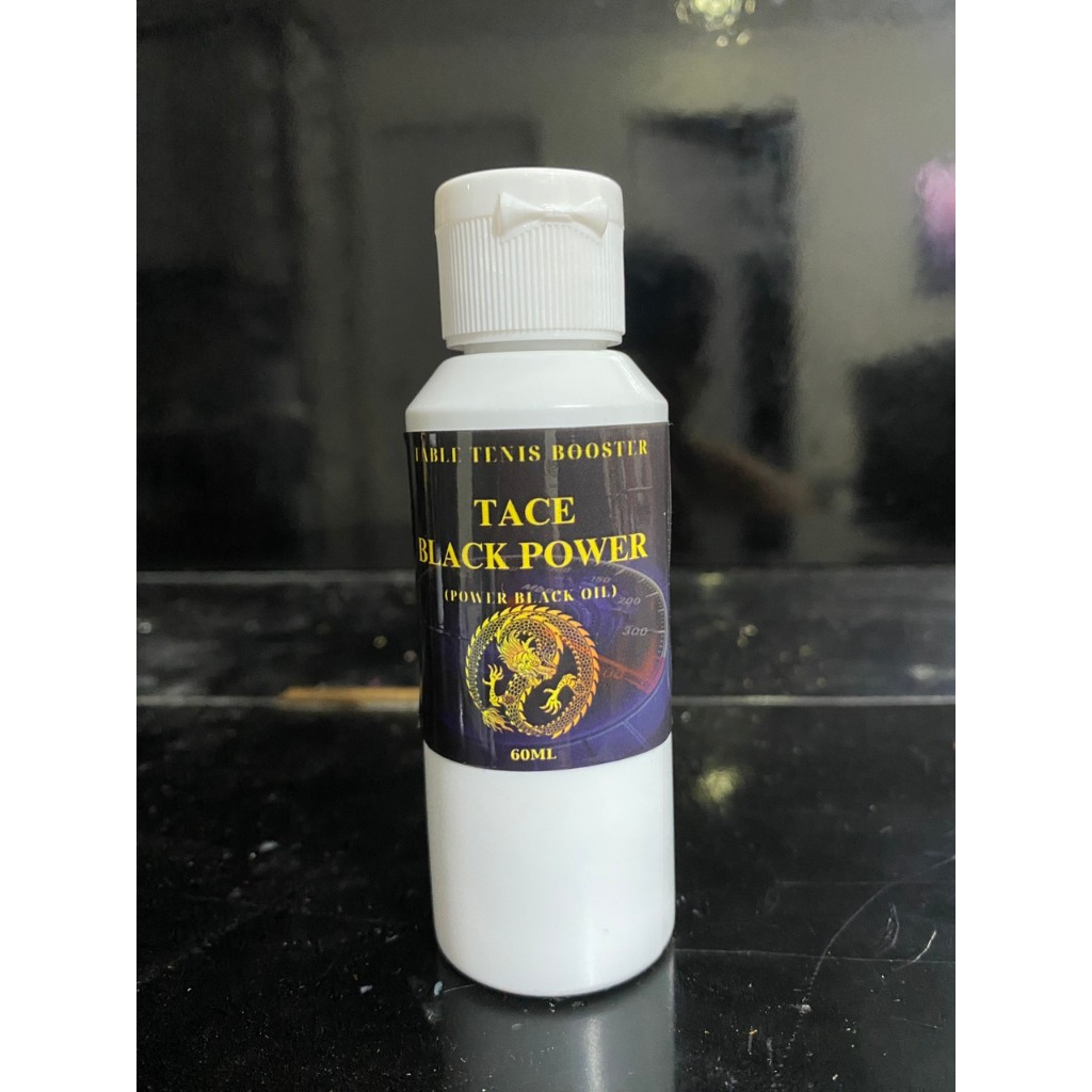 Dầu tune cho mặt vợt bóng bàn TACE BLACK NATION, BACK POWER 60ML