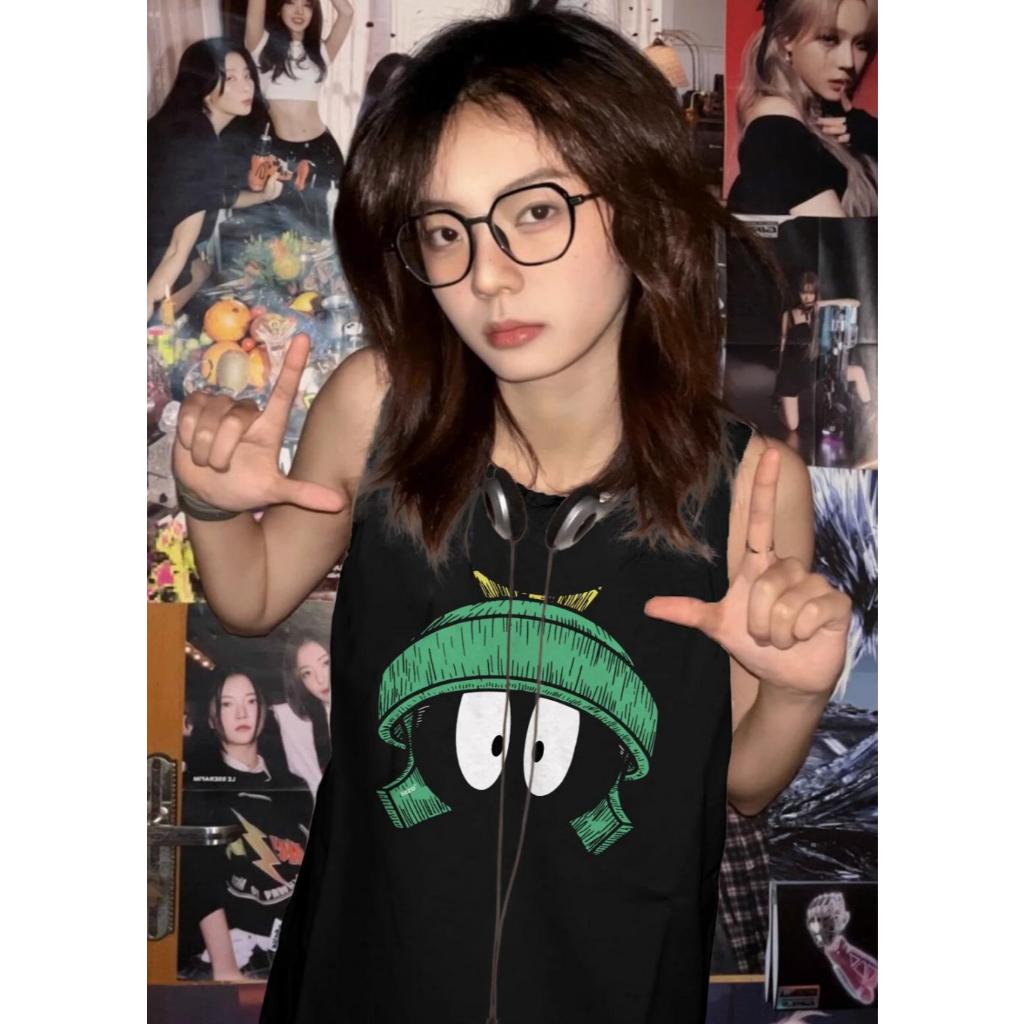 Áo Tank Top Nữ REDLABEL "EYES", Áo Ba Lỗ Sát Nách Cotton Dày Dặn In Hình EYES Phong Cách Đường Phố TT12
