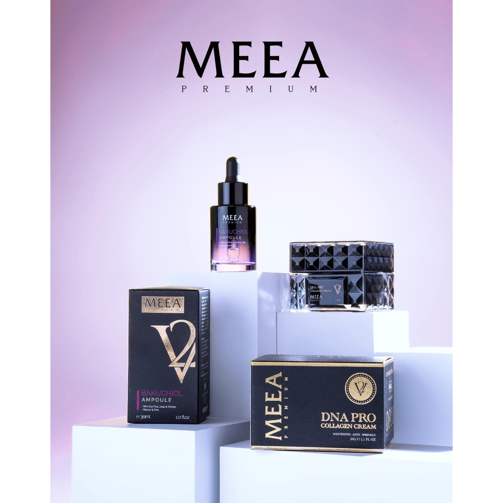 Combo Kem Face Collagen Cá Hồi DNA Pro V2 Meea origin và serum size mini