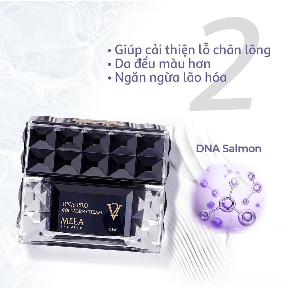 Kem Face Collagen Cá Hồi DNA Pro V2 Meea Origin size nhỏ 10g