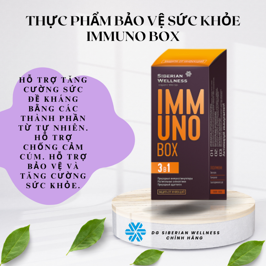 [CHÍNH HÃNG] Immuno Box - SIBERIAN WELLNESS | Shopee Việt Nam