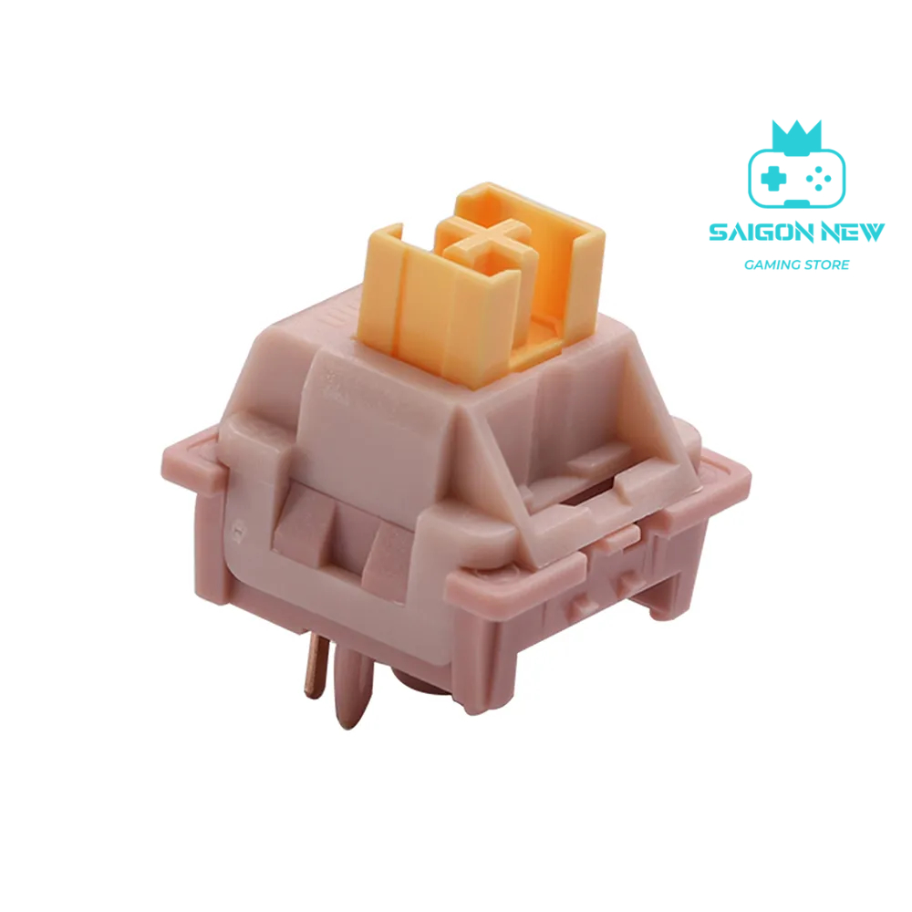 Switch Outemu Silent Peach V3 - Không gây tiếng ồn cho bàn phím cơ - Switch im lặng - lực nhấn 45g - 5pin | BigBuy360 - bigbuy360.vn