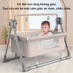 iiko Nôi Điện Tự Động Cho Bé - Điều Khiển Từ Xa, Nhiều Chế Độ Rung, Kèm Màn & Túi Đựng Gấp Gọn — ảnh 8