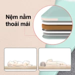 iiko Nôi Điện Tự Động Cho Bé - Điều Khiển Từ Xa, Nhiều Chế Độ Rung, Kèm Màn & Túi Đựng Gấp Gọn — ảnh 7