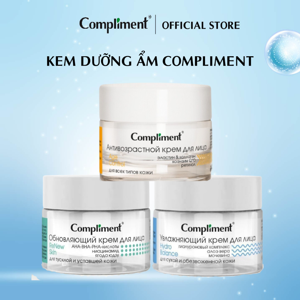 Kem dưỡng ẩm Compliment cấp ẩm, dưỡng sáng, ngừa lão hoá | Shopee Việt Nam