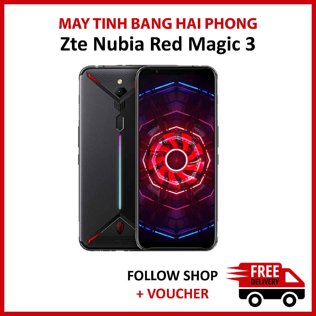 Điện thoại ZTE Nubia Red Magic 3 RAM 8/128GB chip Snapdragon 855