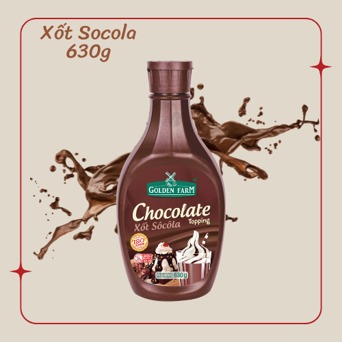 Sốt Socola Golden Farm 630g Chocolate Sauce | Shopee Việt Nam