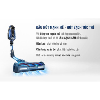 Máy hút bụi cầm tay Tefal TY9890WO, dùng Pin, thời gian sử dụng lên đến 45 phút, bảo hành 24 tháng