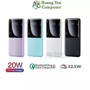 Sạc Dự Phòng Remax RPP-622 10000Mah Siêu Đẹp (Sạc Nhanh QC3.0 18W, 22.5W, PD20W, VOOC 2.0) - BH 1 Năm - Hoàng Yến