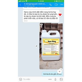 Nano đồng rửa vườn hlc can 5l, xử lý đất trồng, xử lý giá thể trồng cây, tẩy rửa rong rêu, nấm, vi khuẩn sau thu hoạch