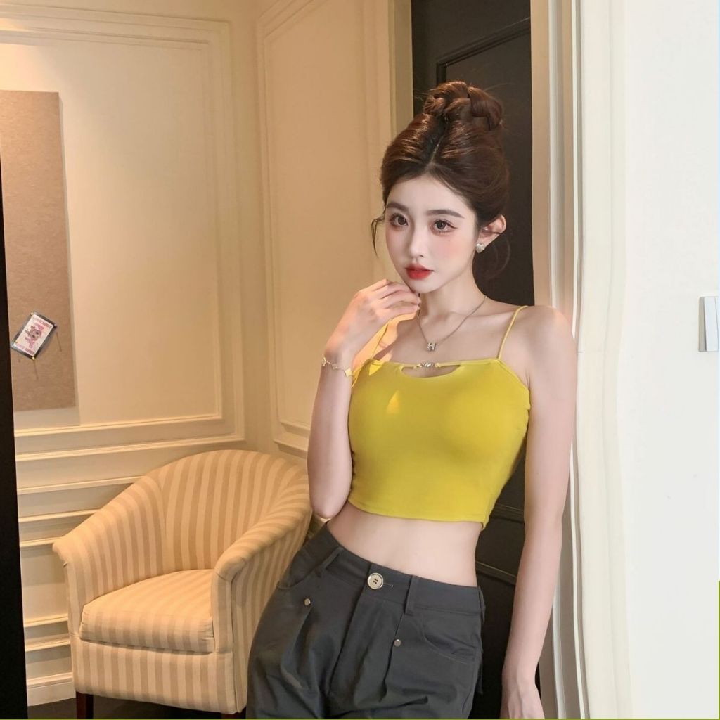 Áo bra không gọng nữ hai dây mảnh đệm mút thoáng khí nâng ngực kiểu dáng basic thể thao LANIXA B3034