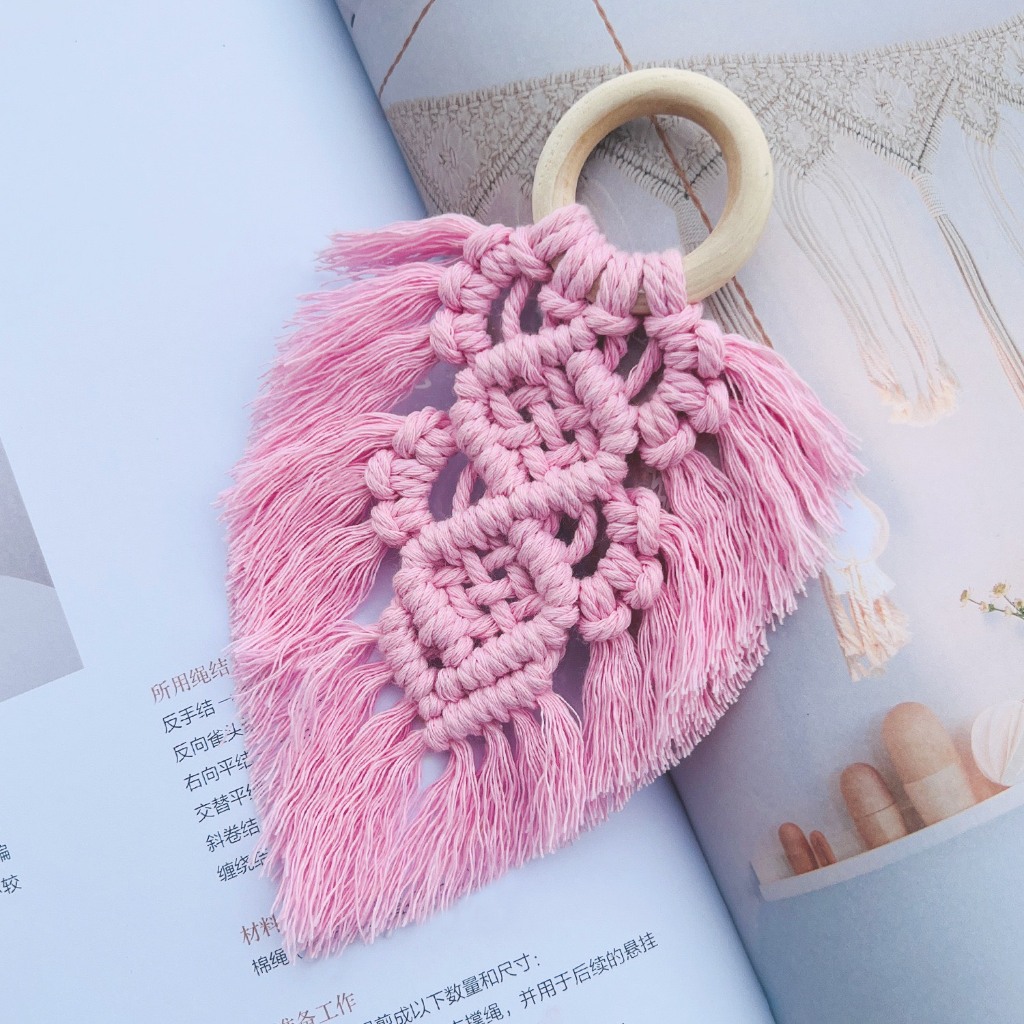Chiếc lá treo tường macrame xinh xắn | Shopee Việt Nam