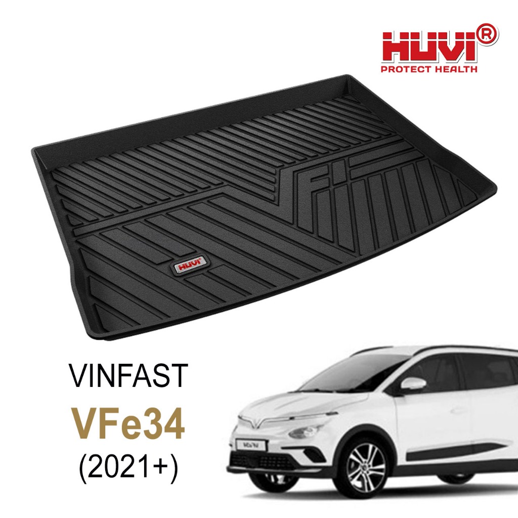 Thảm lót cốp 3D xe VINFAST VFe34 2021+ chính hãng HUVI Việt Nam ...