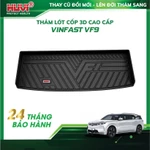 Thảm lót cốp 3D xe VINFAST VF9 2023+ chính hãng Việt Nam Thảm đúc HUVI CAO CẤP KHÔNG MÙI - KHÔNG ẨM MỐC - DỄ VỆ SINH — ảnh 4