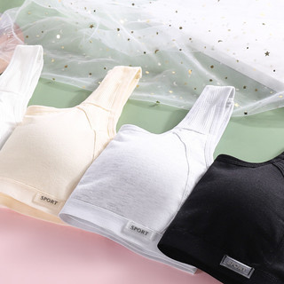 Áo Lá Cho Bé Gái Cấp 2-3 Có Đệm Mút Sport, Áo Lót Cotton Thoáng Khí Mềm Mịn Mát King Shop A-611