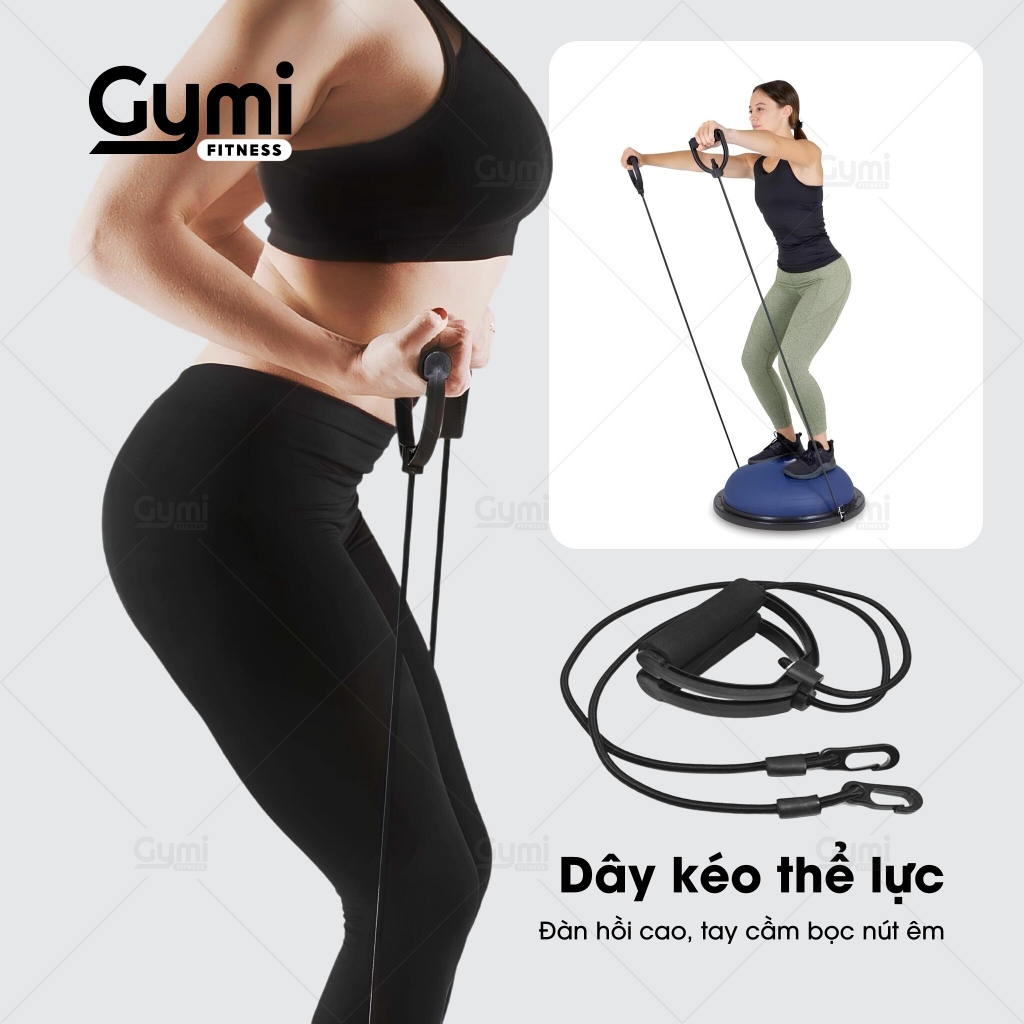 [Kèm Bơm] Bóng Tập Cân Bằng BOSU Cao Cấp [Kèm Bơm] - Tập Yoga, Massage Cơ Thể Tại Nhà, Tùy Chỉnh Linh Hoạt - BongBosu