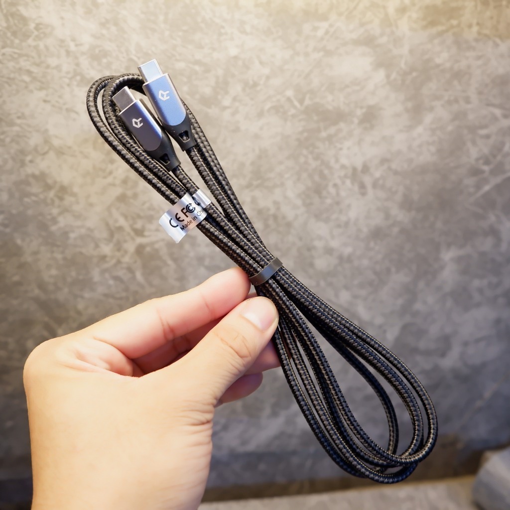 Cáp USB-C to USB-C 100W, Cáp sạc nhanh USB Type C 1.8m Rankie | Shopee ...