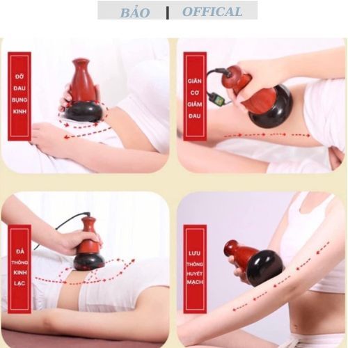Máy Đá Nóng Massage, Body Đả Thông Kinh Lạc Sử Dụng Trong Spa Dưỡng Sinh Cá Nhân Tại Nhà.