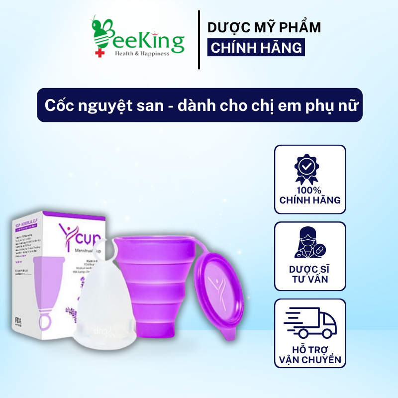 YCUP - CỐC NGUYỆT SAN Y TẾ - Nhập khẩu I talia - BeeKing