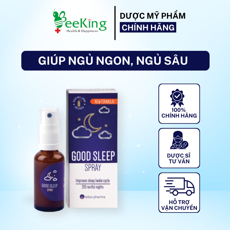 GOOD SLEEP SPRAY - Giúp Ngủ Ngon, Ngủ Sâu