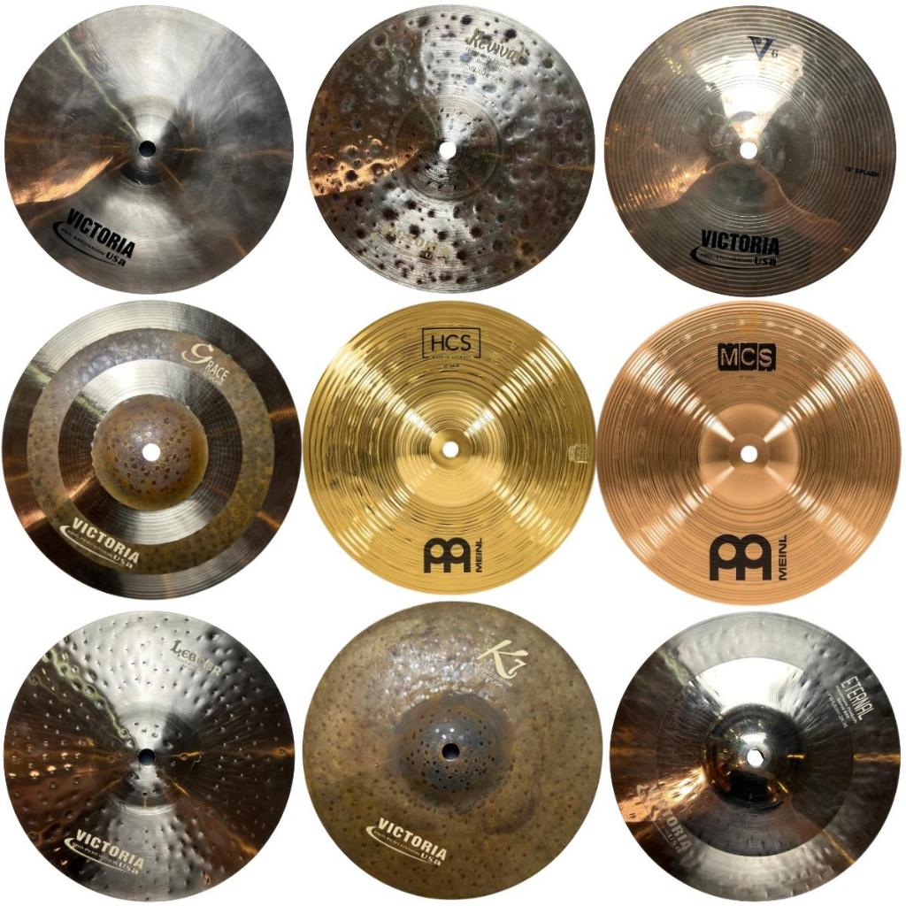 Cymbal Splash 10 inch, Lá đồng Xanh Pan 10'' Cho Nhạc Jazz Và Hát Chầu ...