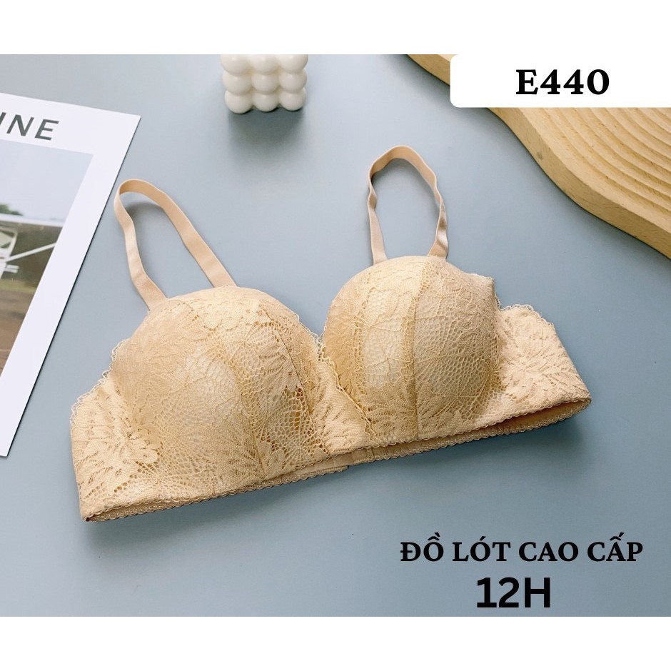 Áo ngực mút vừa gom gực form siêu đẹp không trơn trượt E440,áo ngực không gọng ,áo lót mút vừa không gọng ren Đồ lót 12h