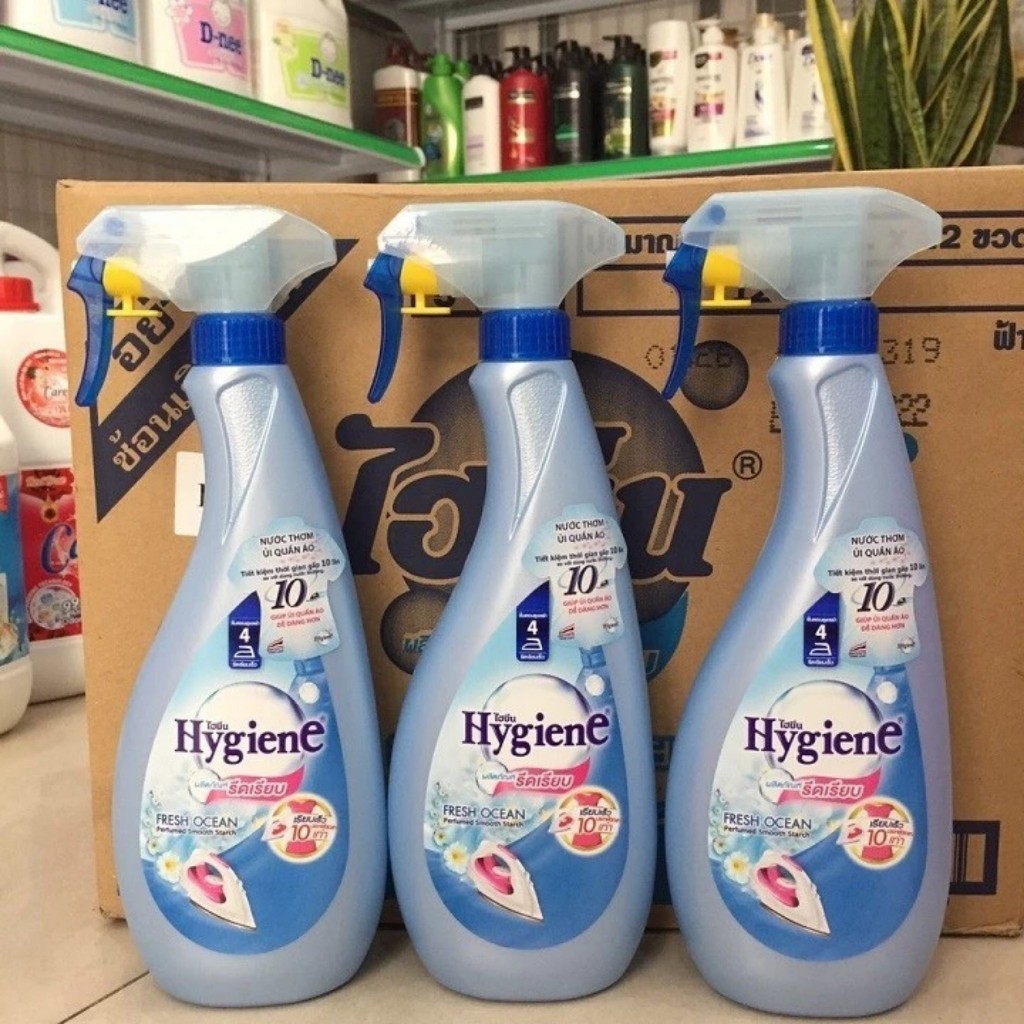 NƯỚC ỦI QUẦN ÁO HYGIENE 550ML