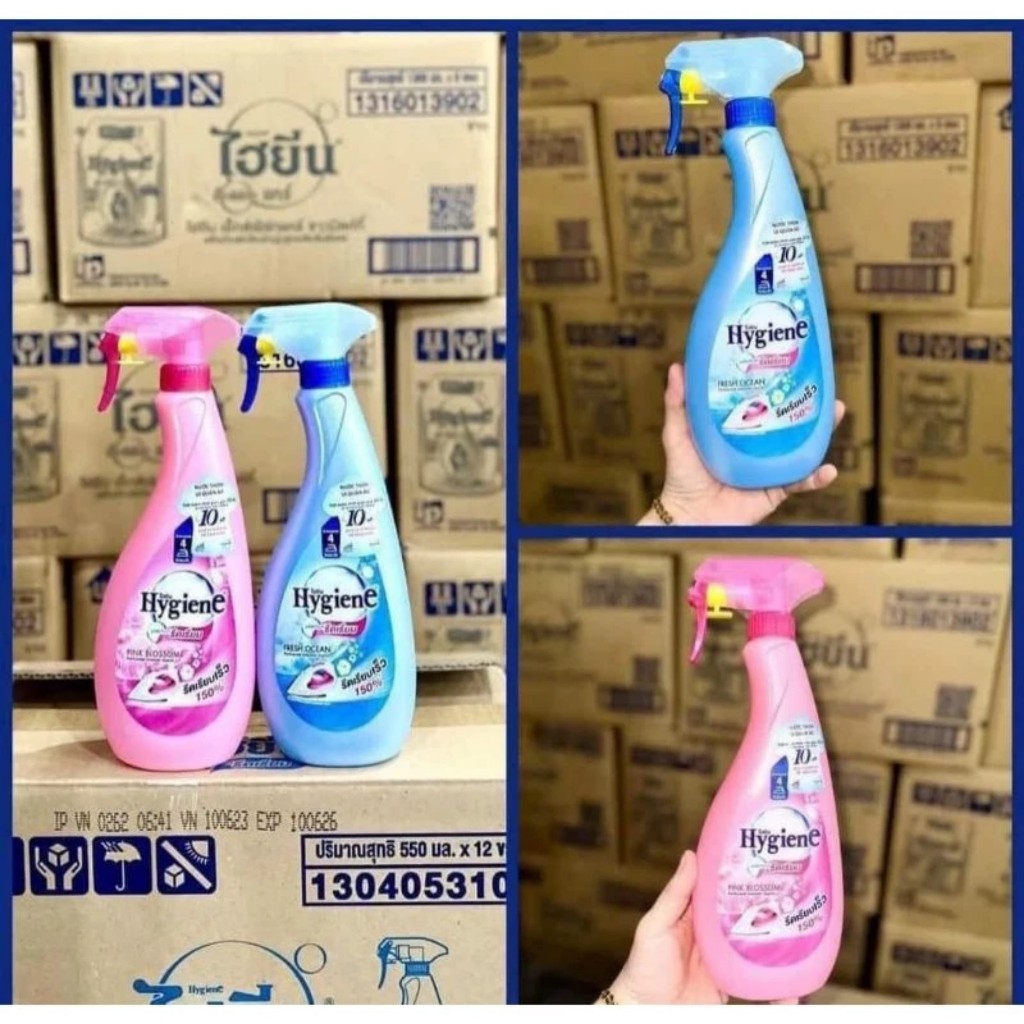 NƯỚC ỦI QUẦN ÁO HYGIENE 550ML