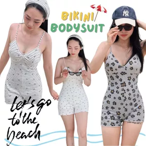 Đồ bơi bikini nữ Sicily liền thân kèm khăn đội đầu Bodysuit BOI506