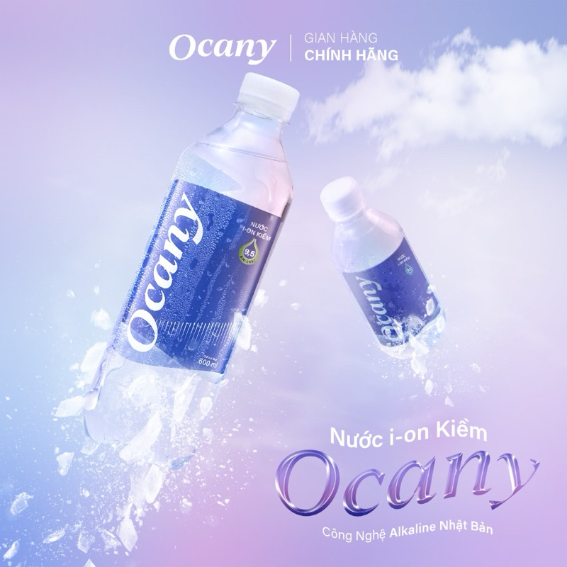 Nước uống ion kiềm pH 9.5 chai 350ml-Thùng 24 chai