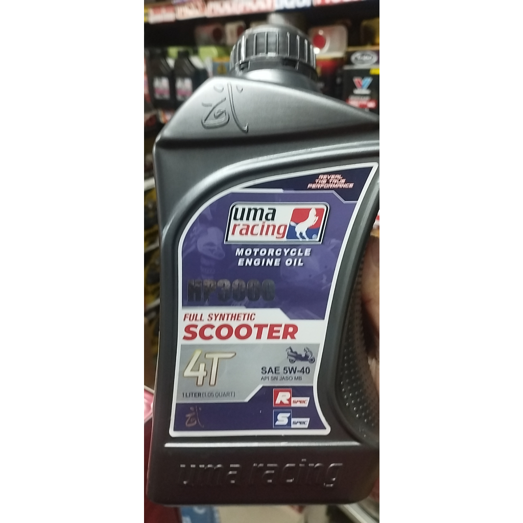 Nhớt UMA racing HP3000 5w40 scooter 4t dành cho xe tay ga | Shopee Việt Nam