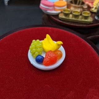 Đĩa trái cây Trưng bài thờ cúng thần Tài thổ địa mini