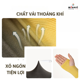 Ống tay chống nắng Găng tay Aonijie mềm mại, co dãn đàn hồi tốt, E4039 E4121 E4122 Minori Store