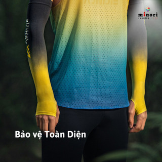 Ống tay chống nắng Găng tay Aonijie mềm mại, co dãn đàn hồi tốt, E4039 E4121 E4122 Minori Store