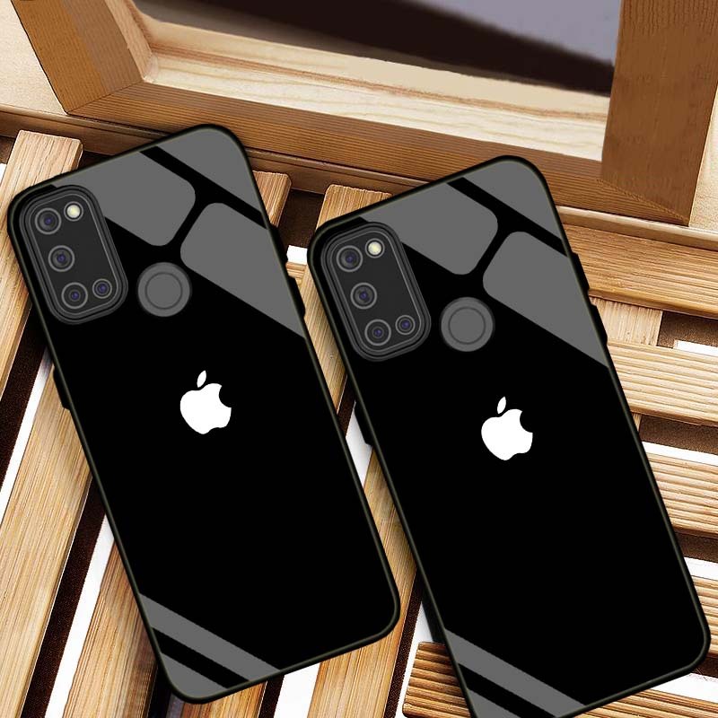 ỐP LƯNG REALME 7I, REALME C17 HÌNH 555 LƯNG KÍNH CƯỜNG LỰC CAO CẤP