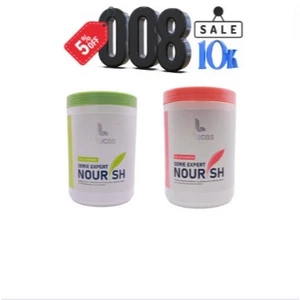 Kem ủ tóc, hấp dầu L'lucas Hương nước hoa 1000ml VÀ Kem ủ tóc, hấp dầu L'lucas Hương sữa dừa 1000ml