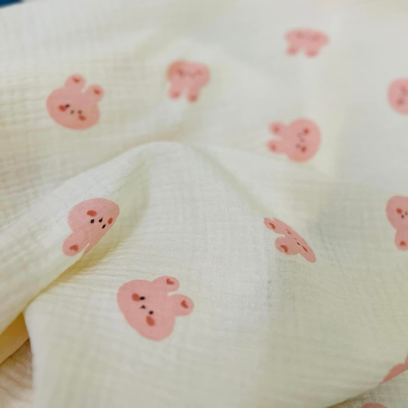 Khăn Tắm Xô Hàn Muslin Cao Cấp 2 Lớp Cho Bé Yêu