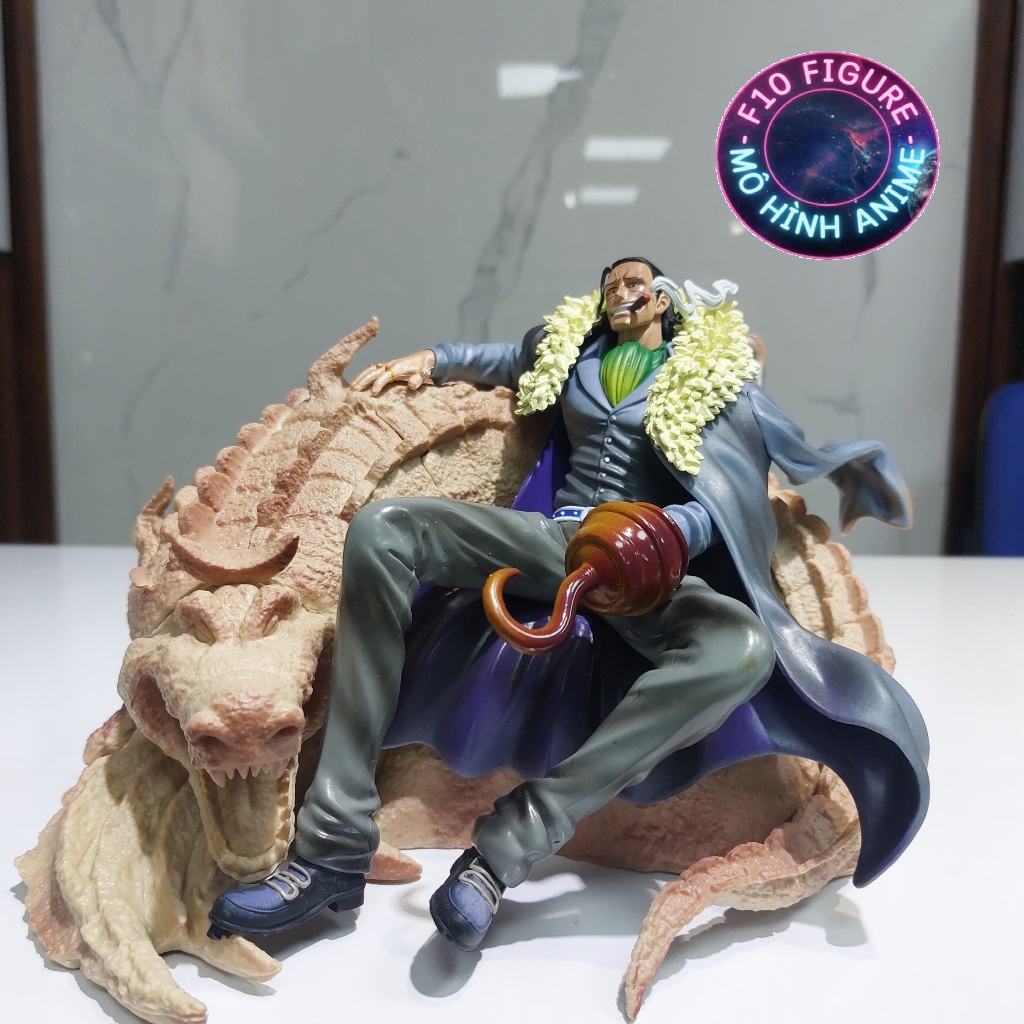 Mô hình One Piece Mr 0 Crocodile ngai vàng - Mô hình Crocodile Cao 20CM ...