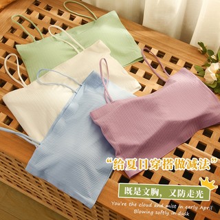 Áo Bra Nữ đúc su KẺ quây 2 dây Không Gọng Nâng Ngực tôn vòng một gợi cảm mẫu A36