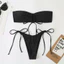 Bikini 2 mảnh cup ngực có mút sẵn quần khoe Mông mặc được hai kiểu( sẵn hàng - ship hoả tốc)