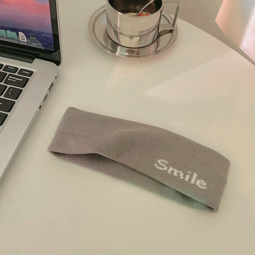 Băng Đô Thể Thao SMILE Đủ Màu, Mềm Mịn, Thấm Hút Mồ Hôi Rất Tốt.