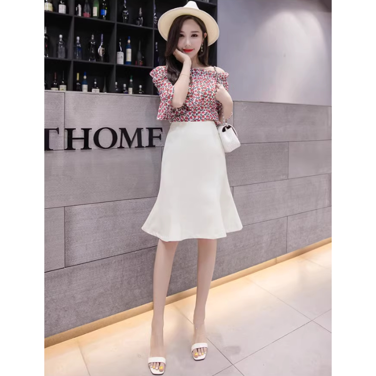 Chân Váy Đuôi Cá Dáng Ngắn 50cm Tôn Dáng Cho Các Nàng_SHOPNGOCTRANG19_Thời Trang Hè 2024_CV134NT