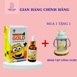 Dầu húng chanh minione - CHÍNH HÃNG 💥 Sản phẩm hỗ trợ ho, khò khè, đờm, tăng đề kháng cho bé