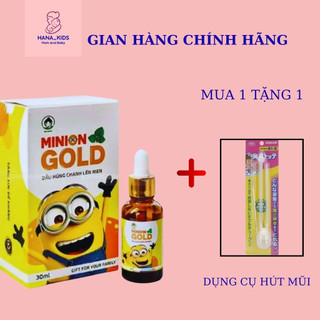 Dầu húng chanh minione - CHÍNH HÃNG 💥 Sản phẩm hỗ trợ ho, khò khè, đờm, tăng đề kháng cho bé