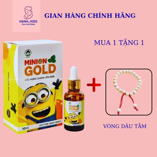 Dầu húng chanh minione - CHÍNH HÃNG 💥 Sản phẩm hỗ trợ ho, khò khè, đờm, tăng đề kháng cho bé