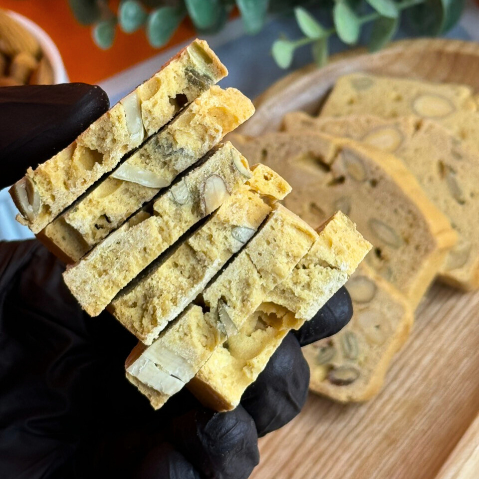 Bánh biscotti, bánh ăn kiêng KD Shop hỗ trợ giảm cân vị vani 300g
