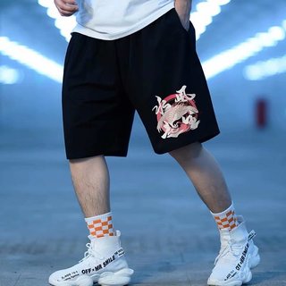 Quần đùi nam vải gió mát co giãn nhẹ mát thể thao hình quần đùi 131 - cường an fashion