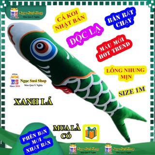 [MUA LÀ CÓ QUÀ] THÚ BÔNG CÁ KOI NHẬT BẢN CÁ CHÉP SIÊU ĐẸP MỊN - gấu bông thú nhồi bông đồ chơi doll